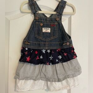 Overall dress 12-18M